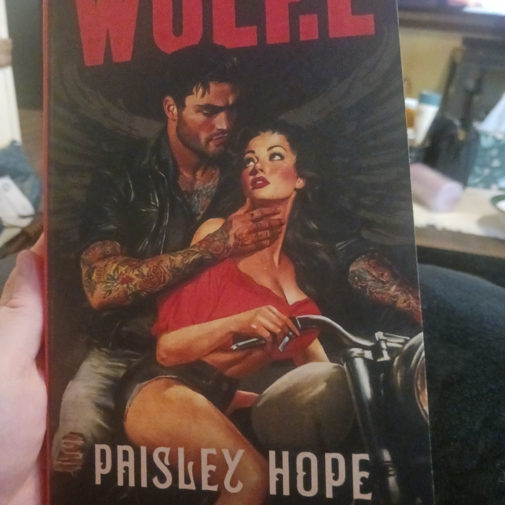 Wolffe by Paisley Hope - Red & Black Cover Art Paperback